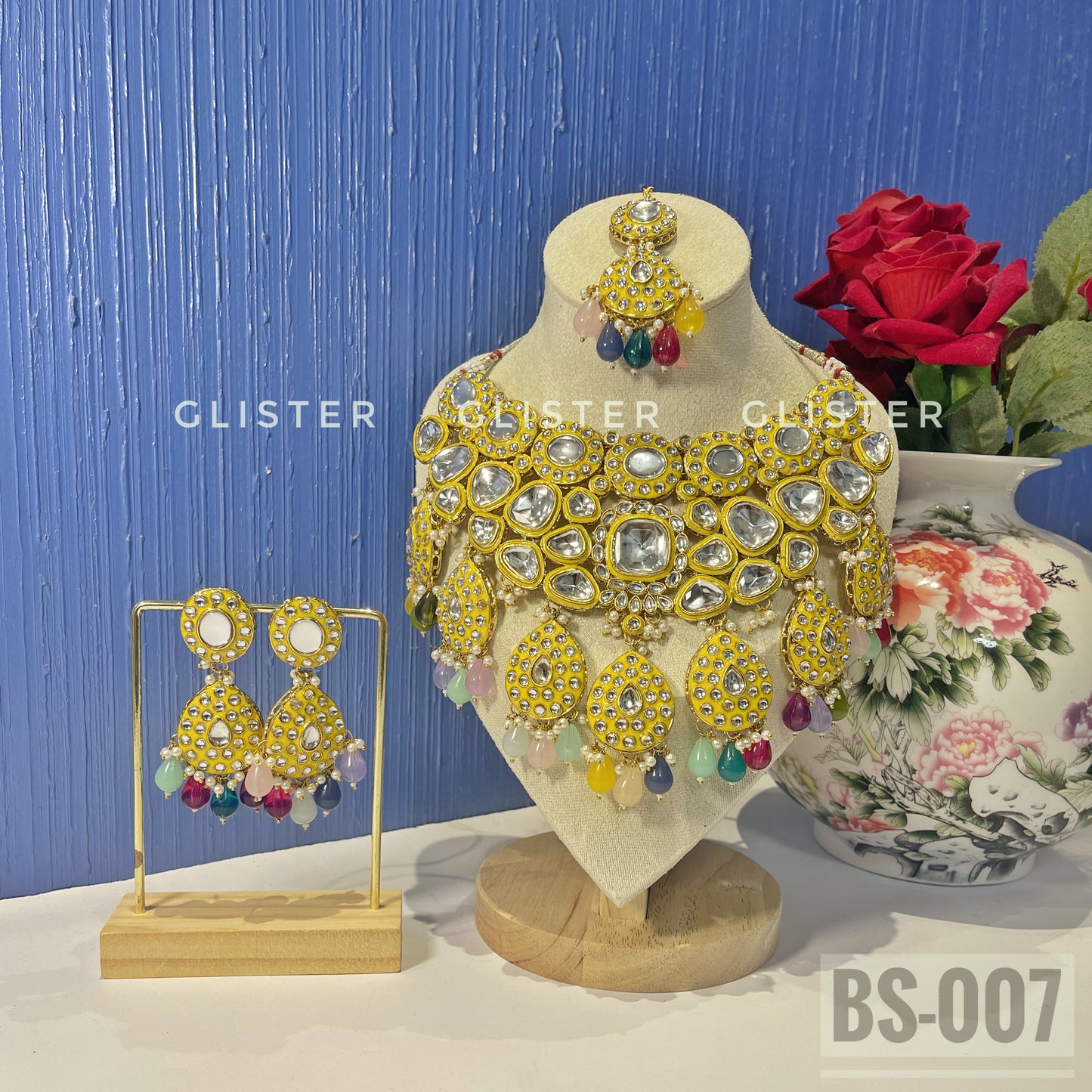 Kundon Bridal Choker Set ✨  BS-007