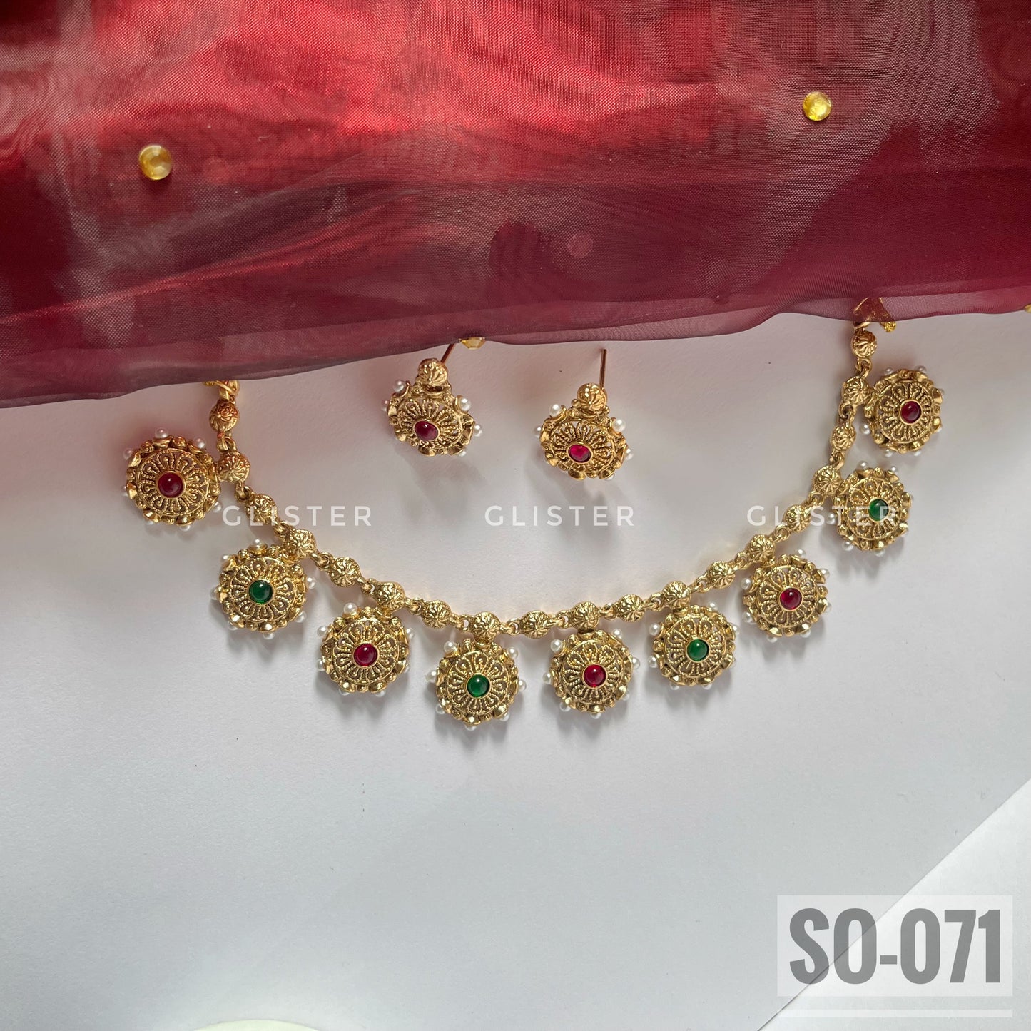 South Indian Choker Set ✨ SO-071