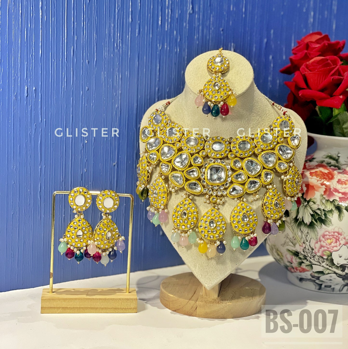 Kundon Bridal Choker Set ✨  BS-007