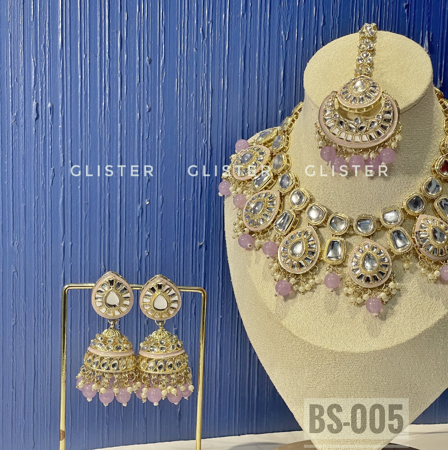 Kundon Bridal Choker Set ✨  BS-005
