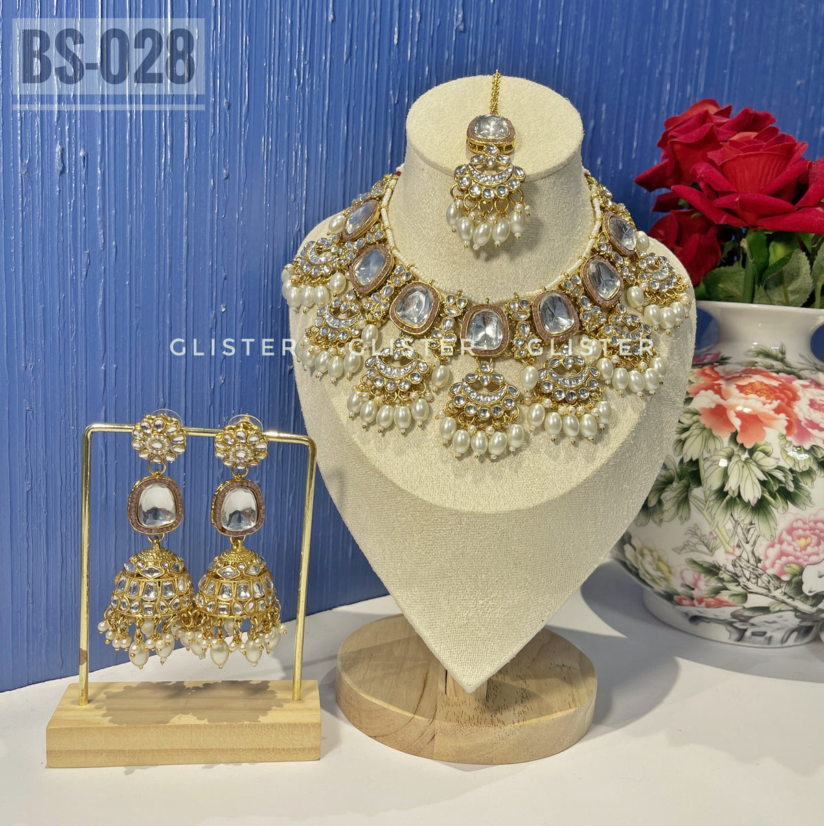 Kundon Bridal Choker Set ✨ BS-028