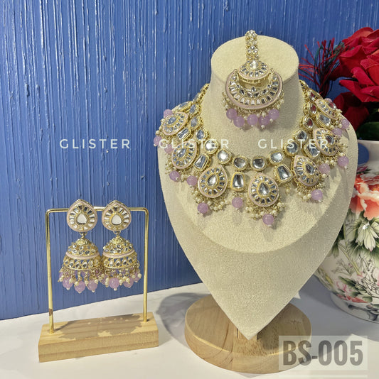 Kundon Bridal Choker Set ✨  BS-005