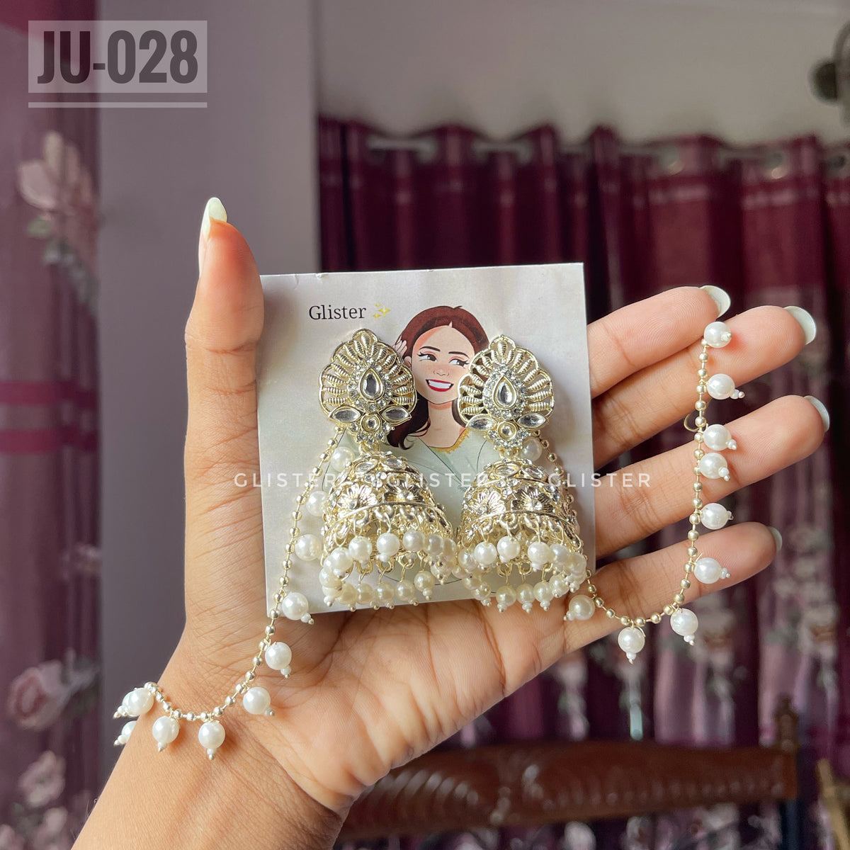 Pakistani Inspired Jhumka ✨ JU-028