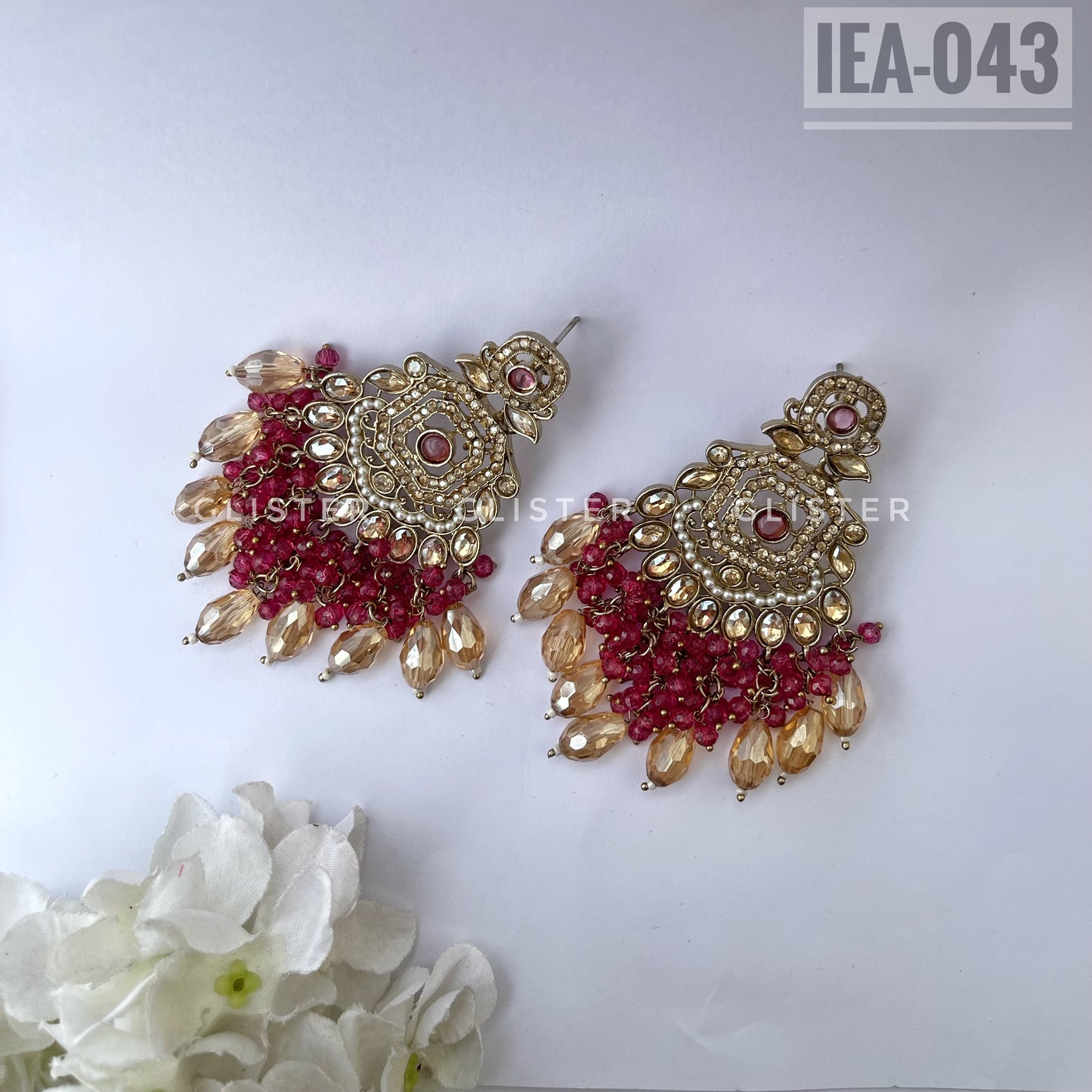 Pakistani Inspired Earrings ✨   IEA-043