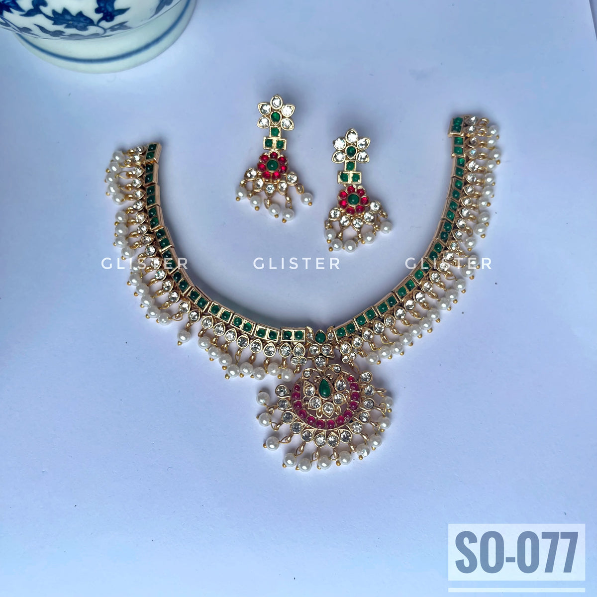 South Indian Choker Set ✨ SO-077