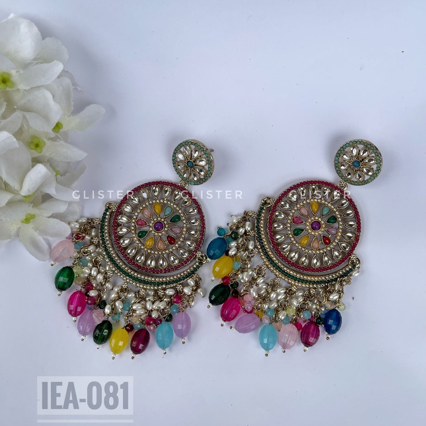 Nayantara Ethnic Earrings ✨  IEA-081