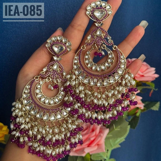 Kirti Crystal Earrings ✨   IEA-085