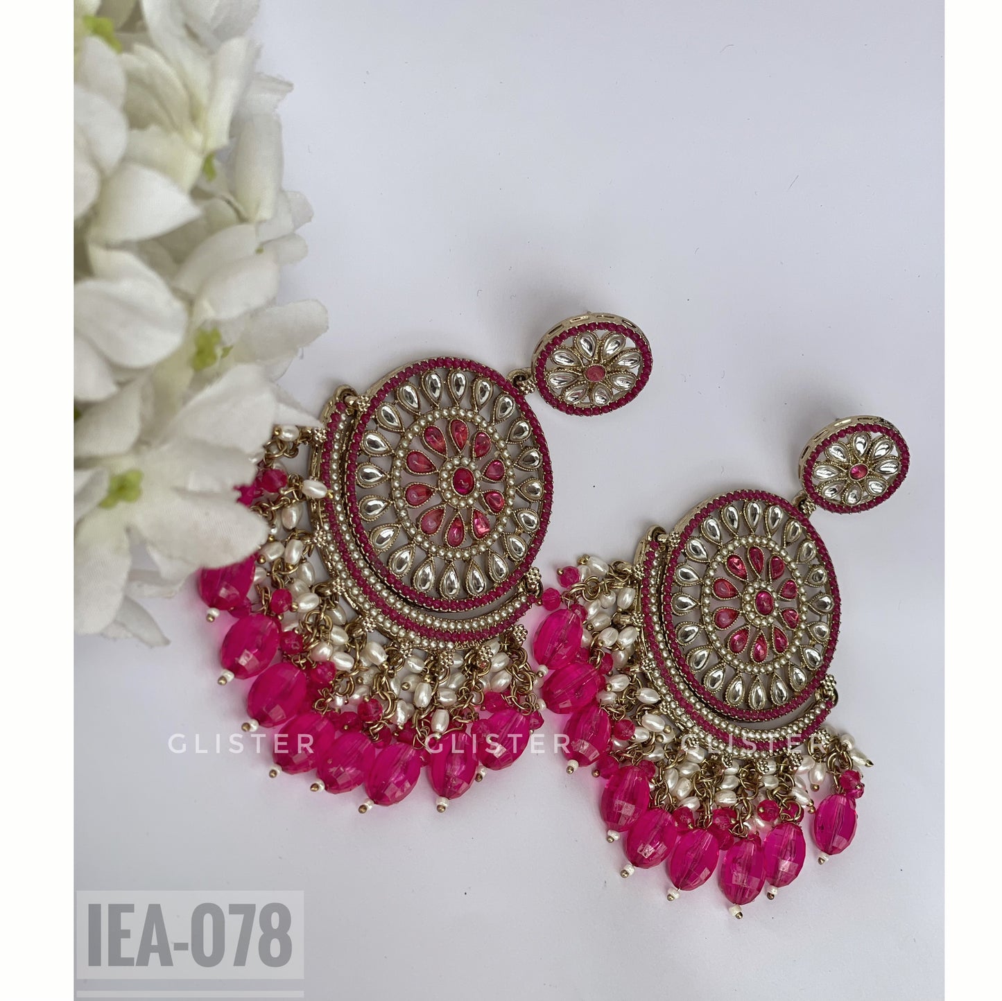 Nayantara Ethnic  Earrings ✨  IEA-078