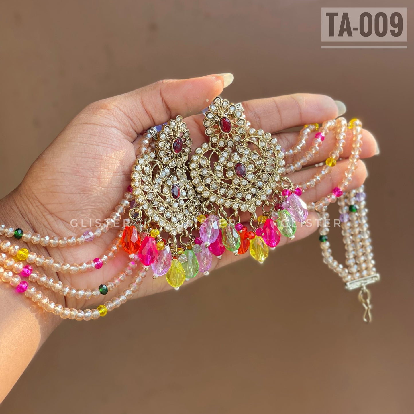 Jhumka with attached Tana ✨ TA-009