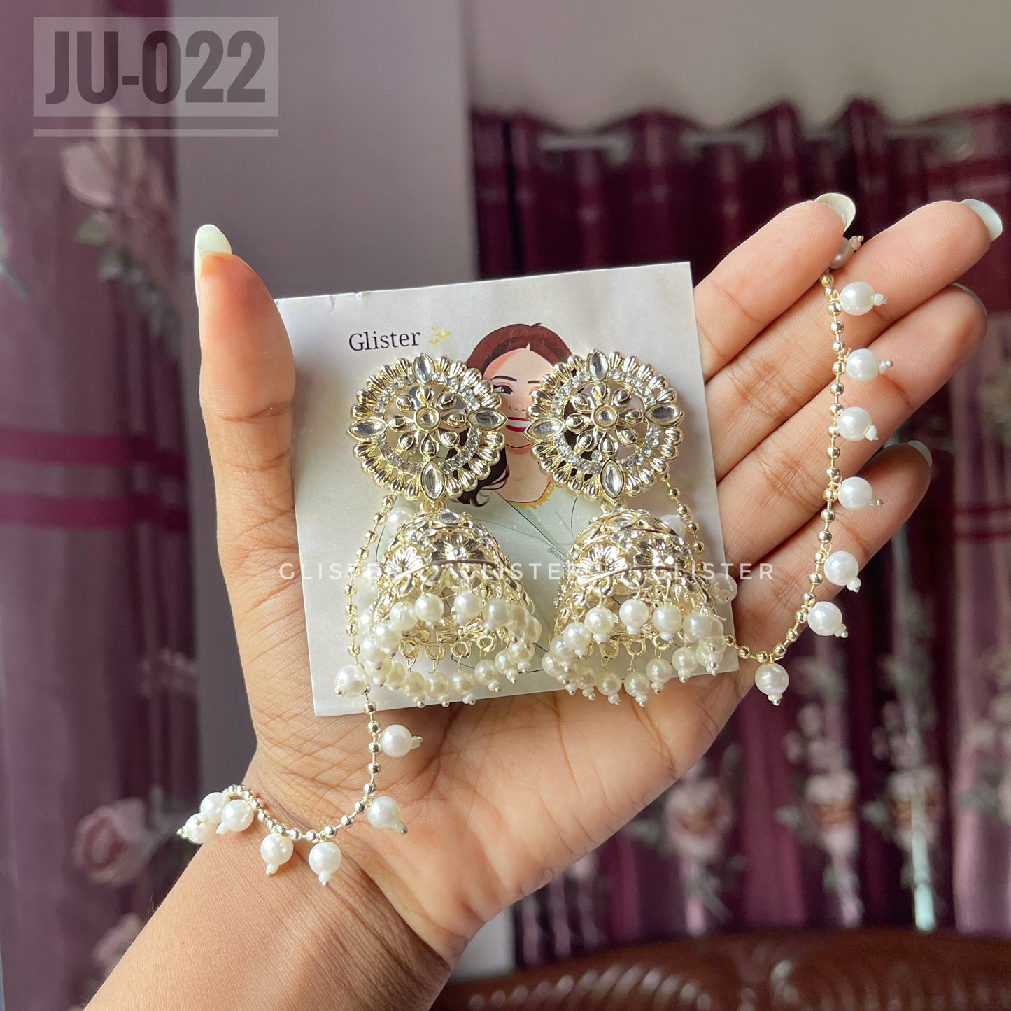 Pakistani  Inspired Jhumka ✨ JU-022