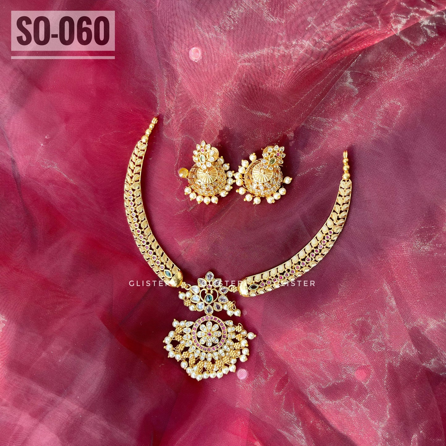 South Indian Petal Choker Set ✨ SO-060