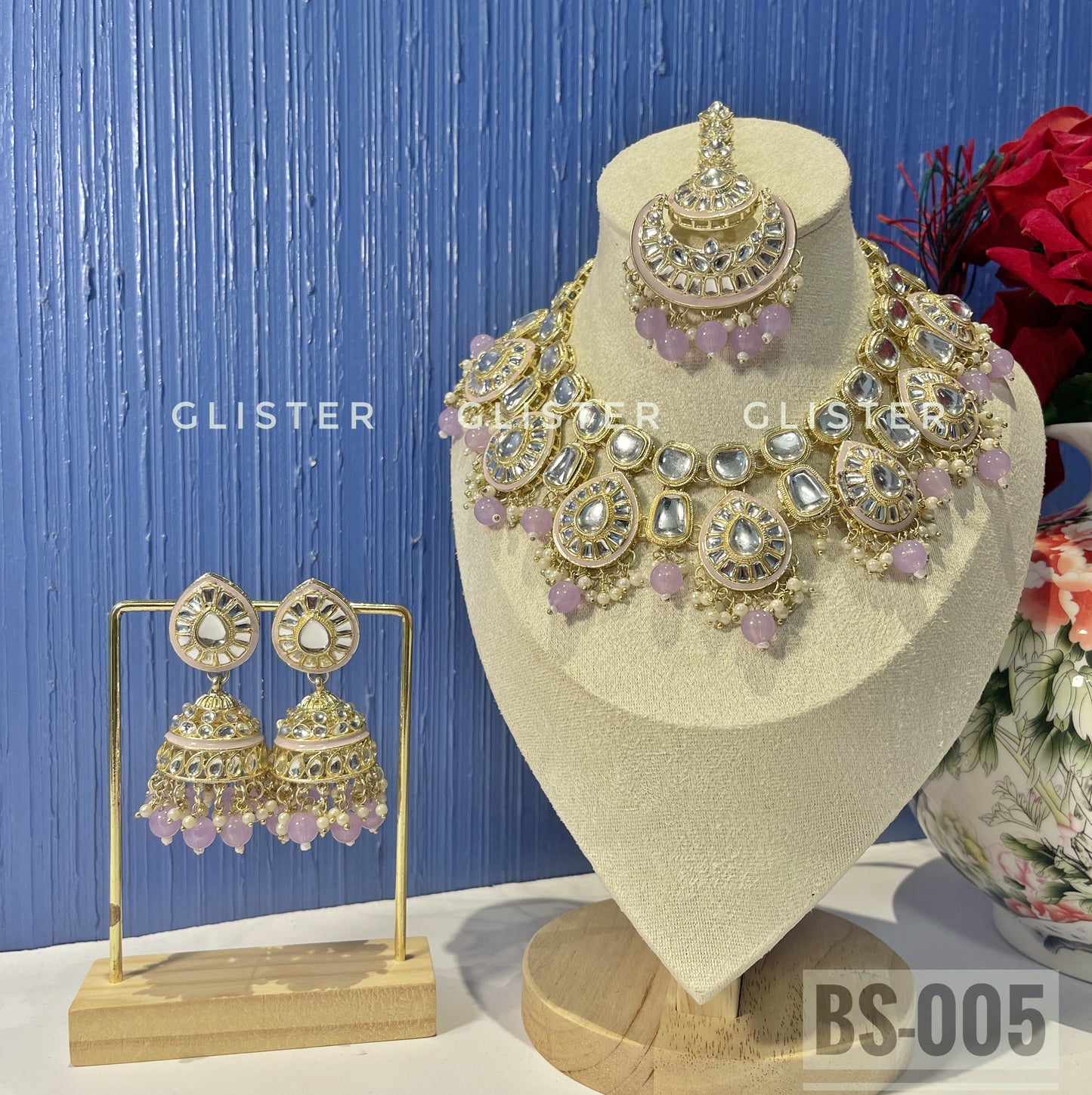Kundon Bridal Choker Set ✨  BS-005