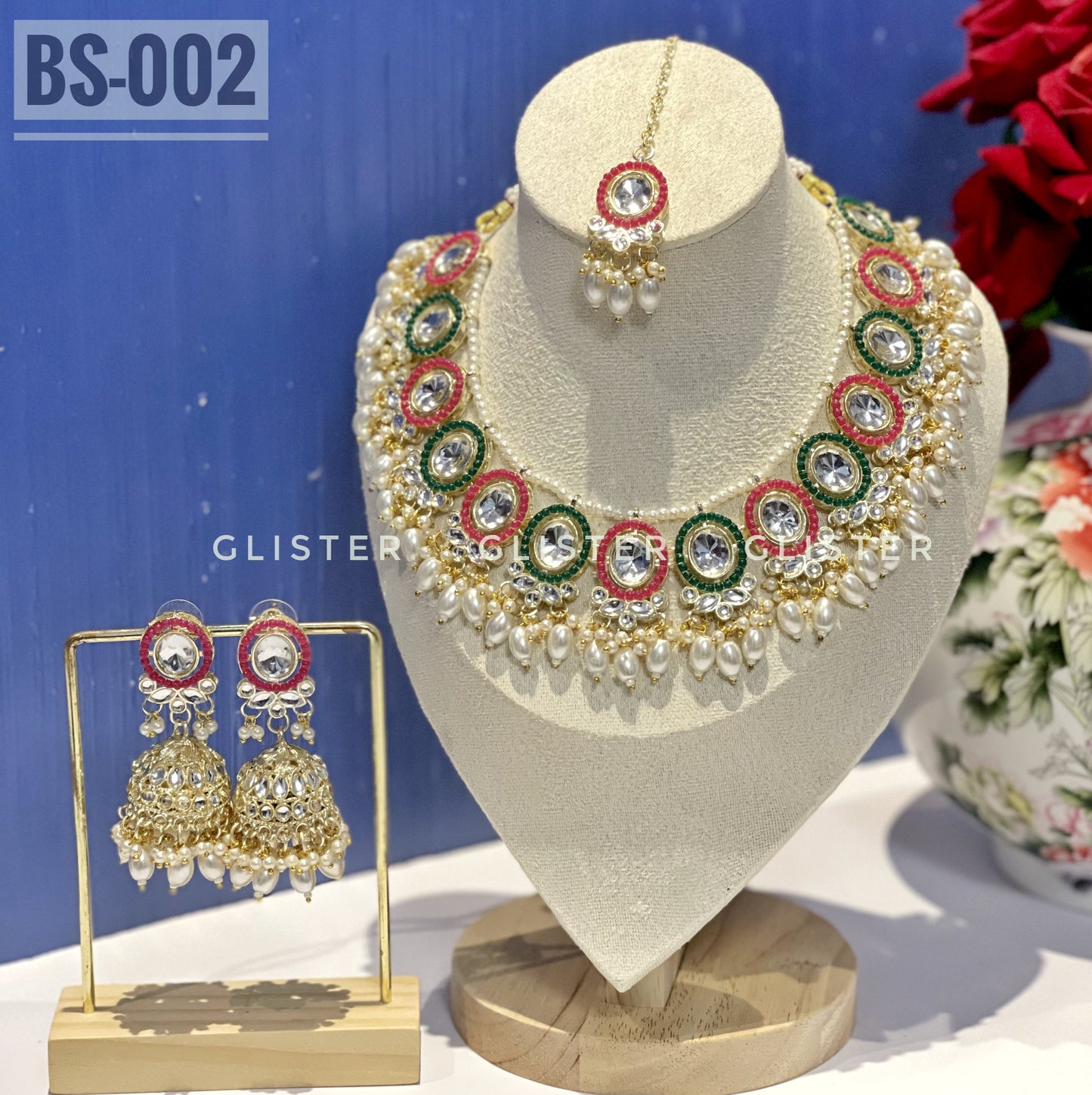 Kundon Bridal Choker Set ✨  BS-002