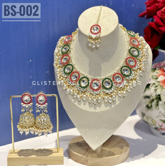 Kundon Bridal Choker Set ✨  BS-002