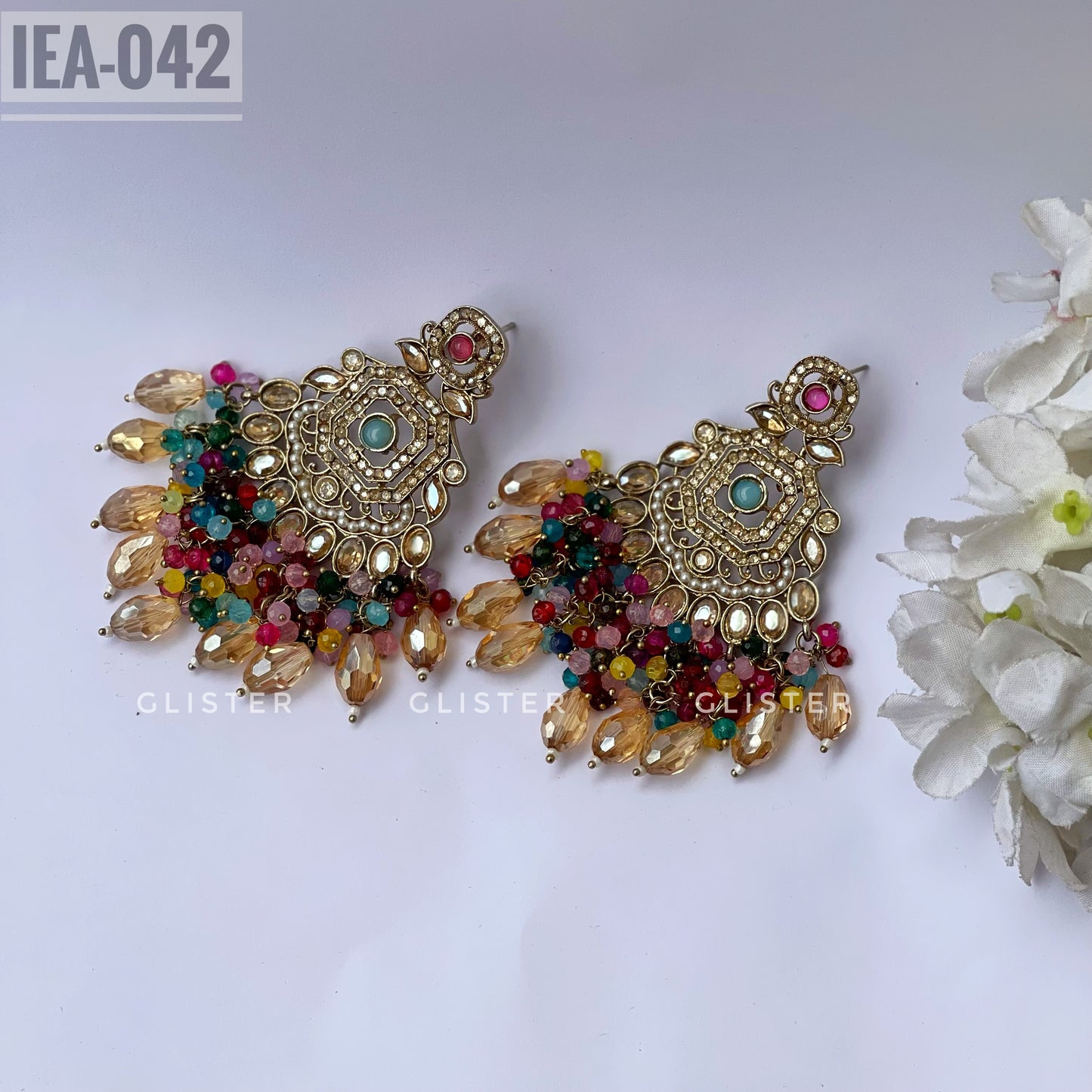 Pakistani Inspired Earrings ✨   IEA-042