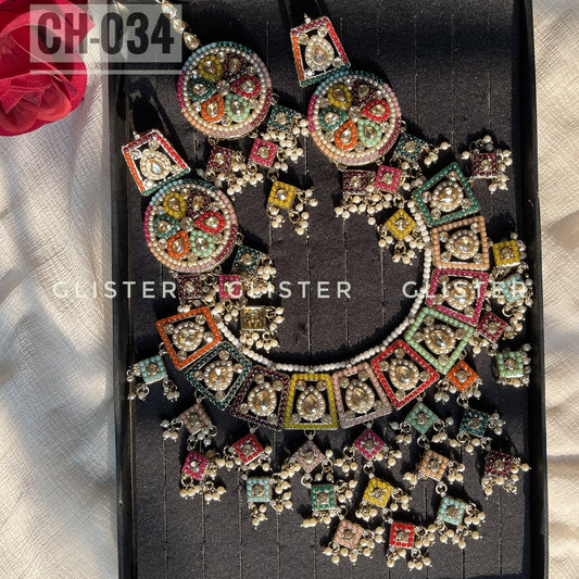 Pakistani Inspired Choker Set✨   CH-034