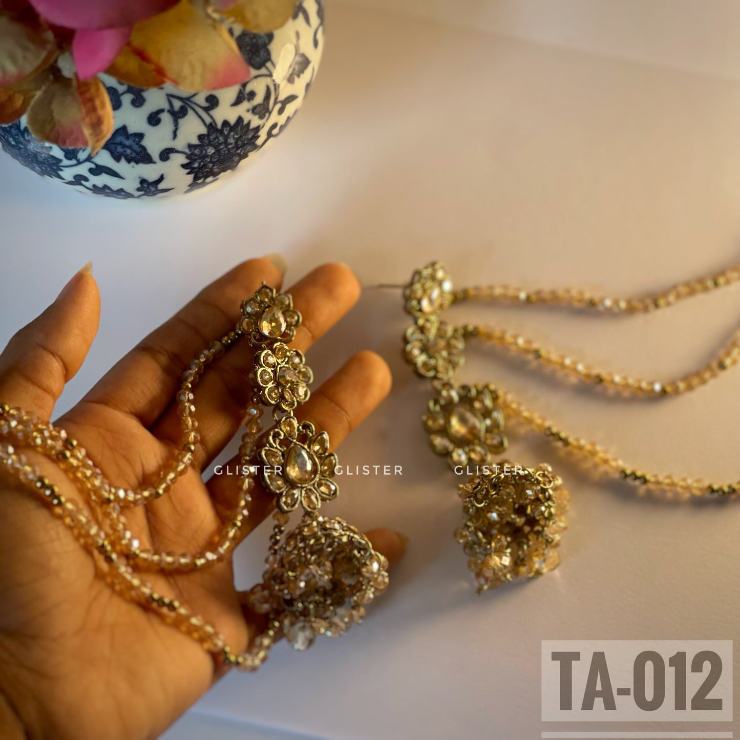 Jhumka with attached Tana ✨ TA-012