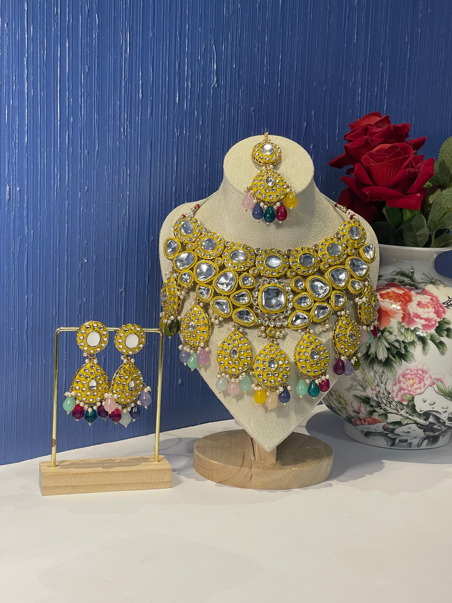 Kundon Bridal Choker Set ✨  BS-007