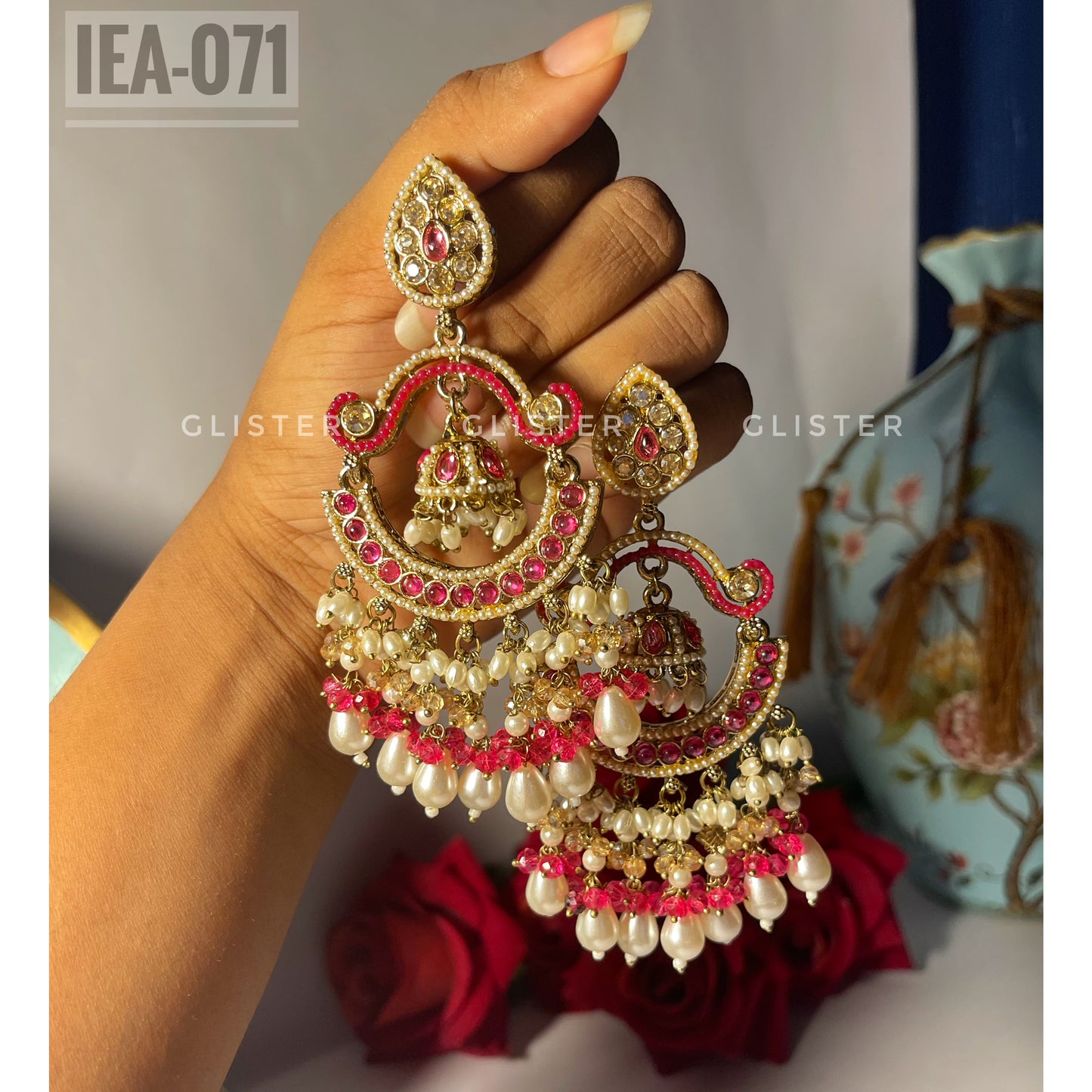Pakistani Inspired Earrings ✨  IEA-071