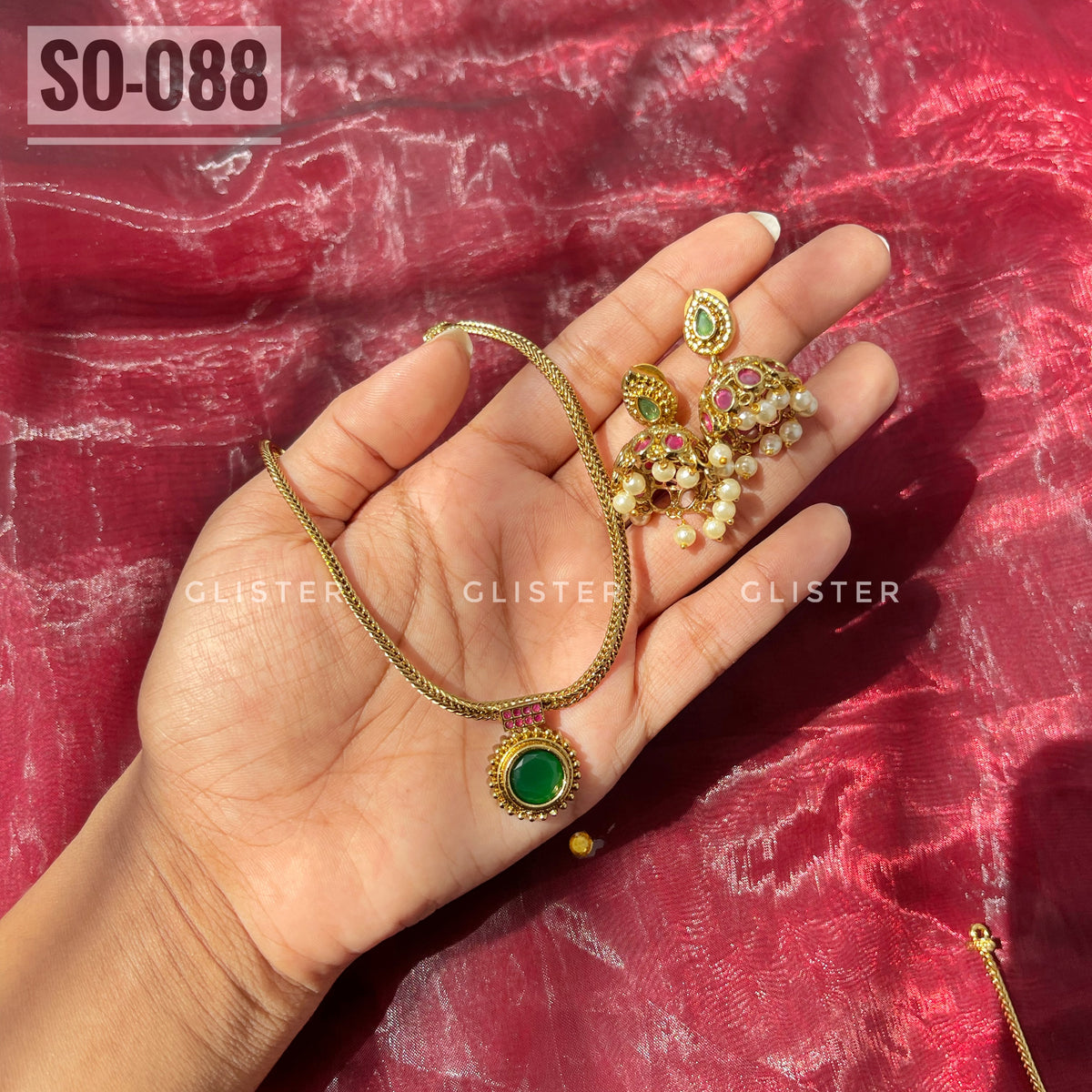 South Indian Choker Set ✨ SO-088