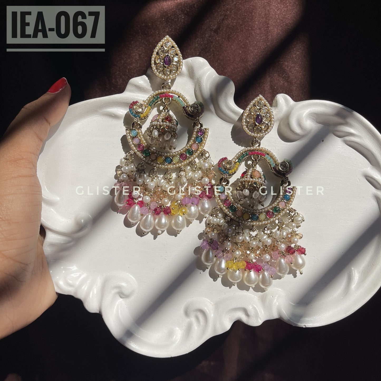 Pakistani Inspired Earrings ✨   IEA-067