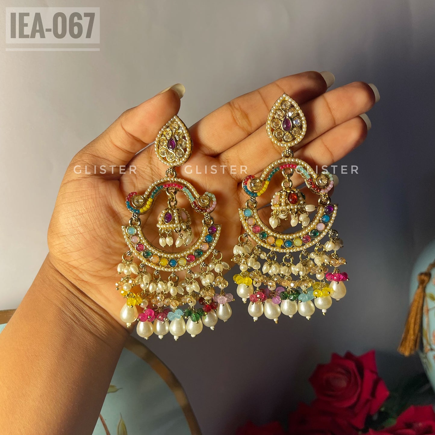 Pakistani Inspired Earrings ✨   IEA-067