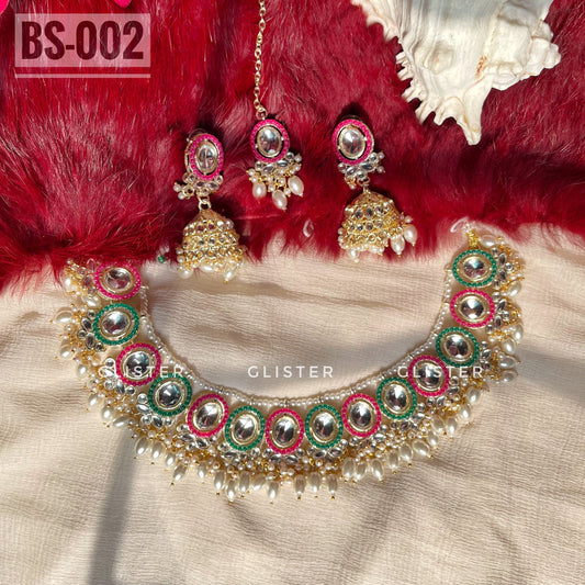 Kundon Bridal Choker Set ✨  BS-002