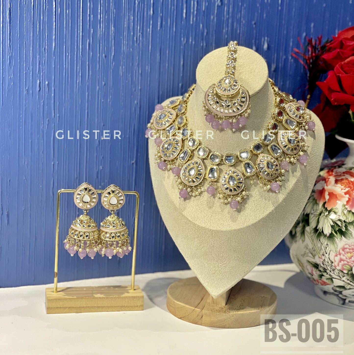 Kundon Bridal Choker Set ✨  BS-005