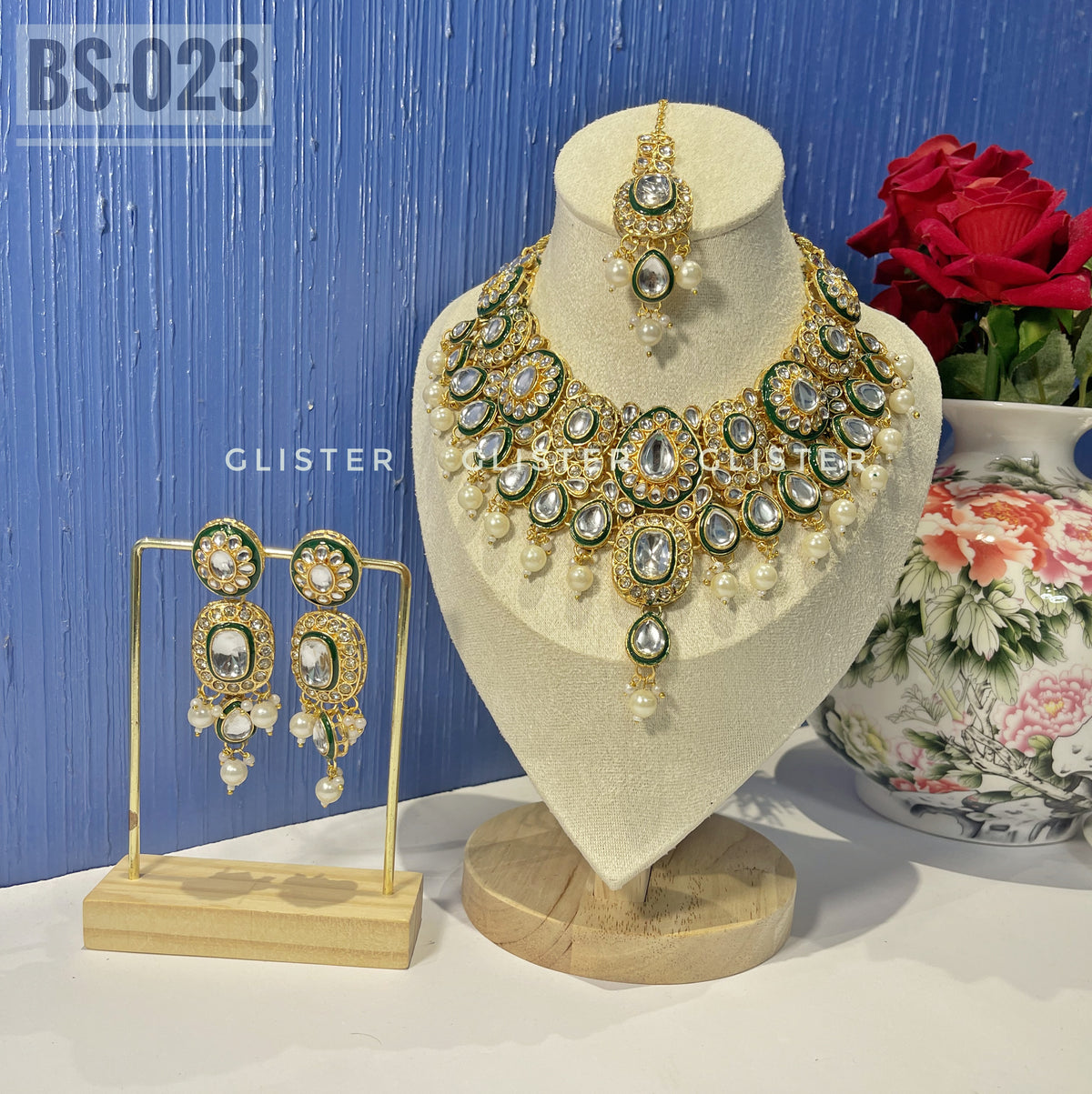 Kundon Bridal Choker Set ✨  BS-023