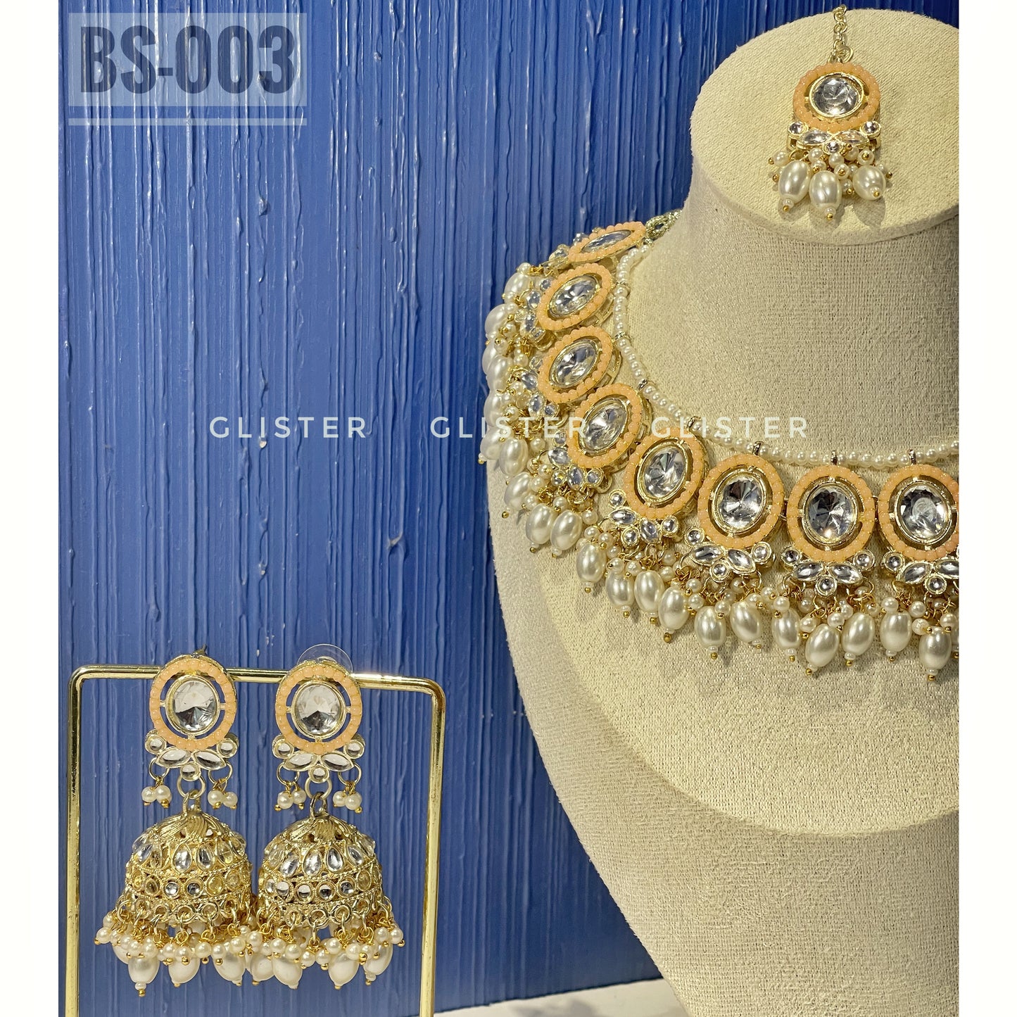 Kundon Bridal Choker Set ✨  BS-003
