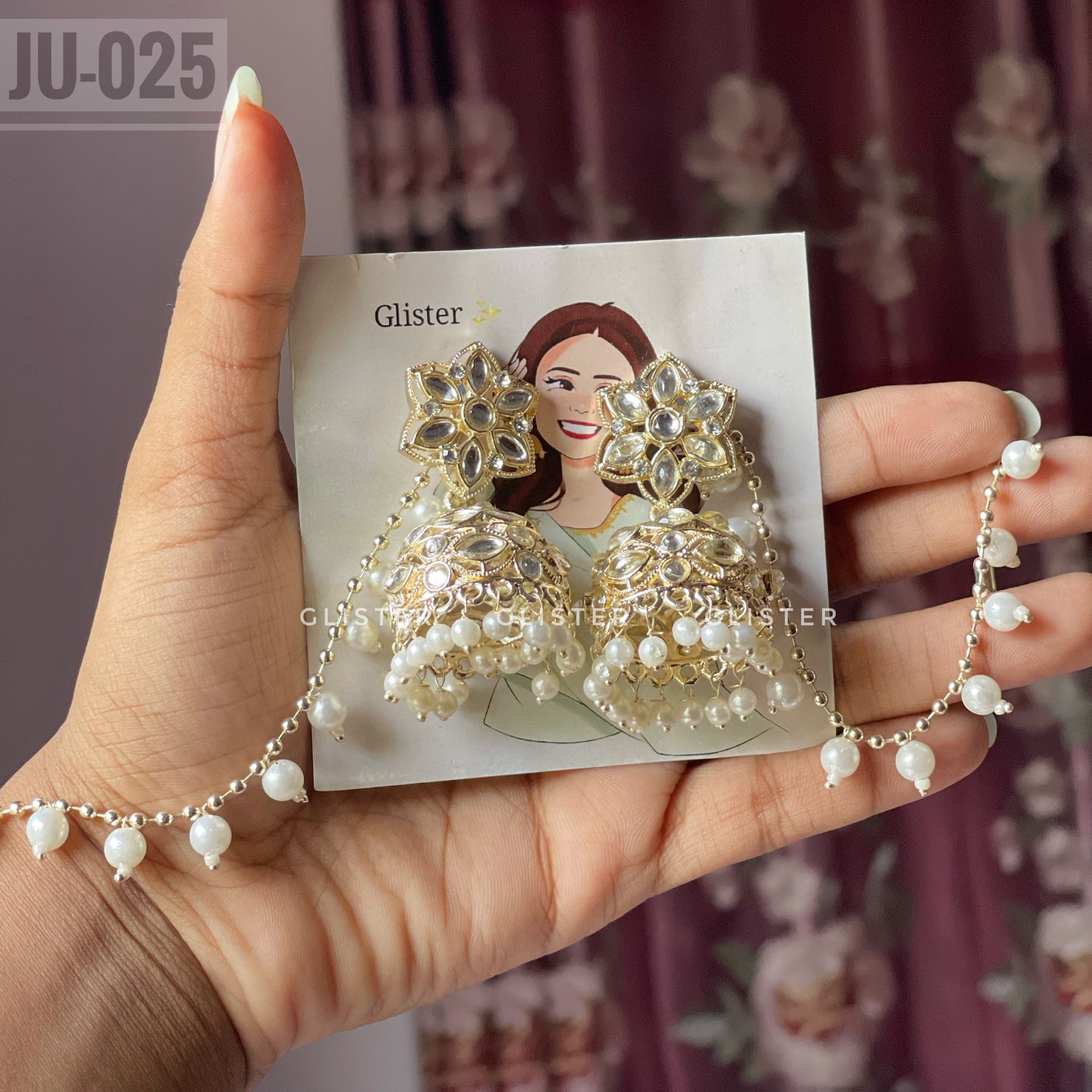 Pakistani  Inspired Jhumka ✨ JU-025