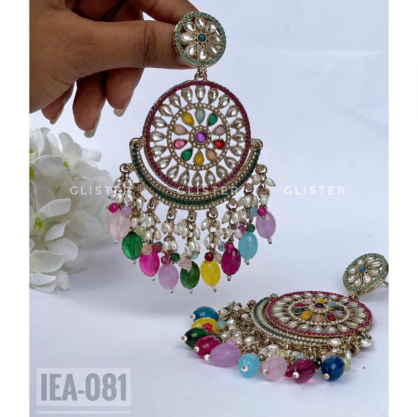 Nayantara Ethnic Earrings ✨  IEA-081