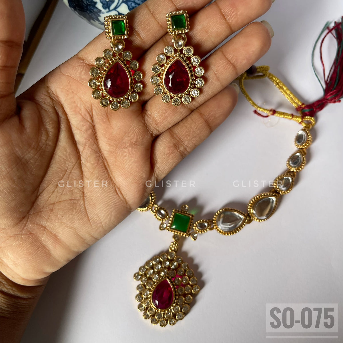South Indian Choker Set ✨ SO-075