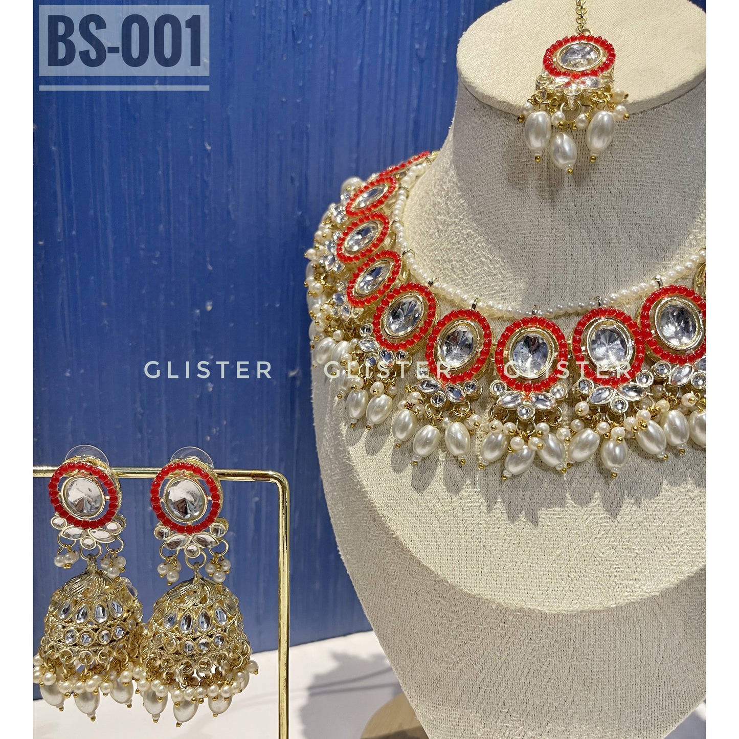 Kundon Bridal Choker Set ✨  BS-001