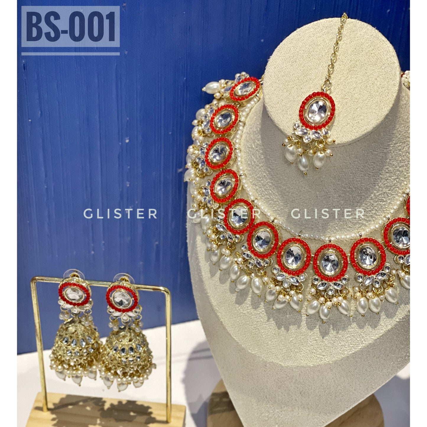 Kundon Bridal Choker Set ✨  BS-001