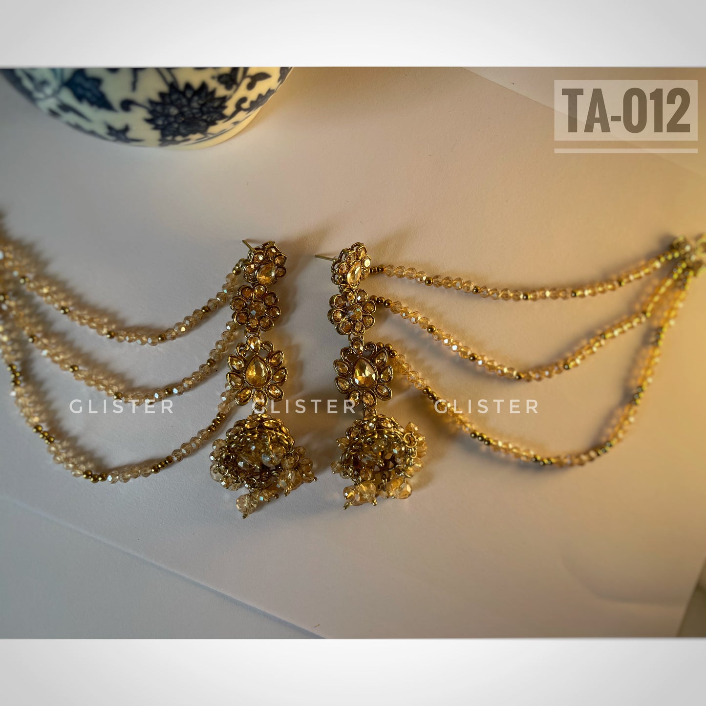 Jhumka with attached Tana ✨ TA-012