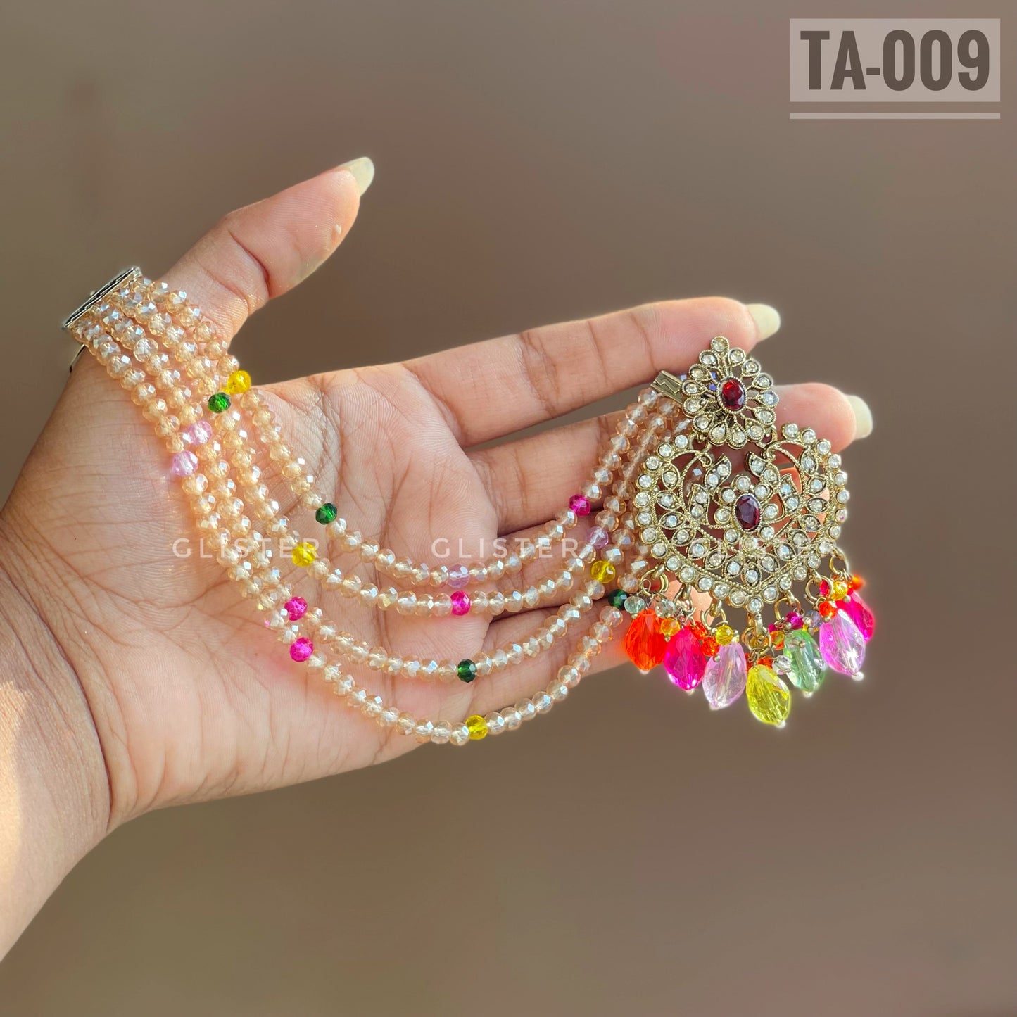 Jhumka with attached Tana ✨ TA-009