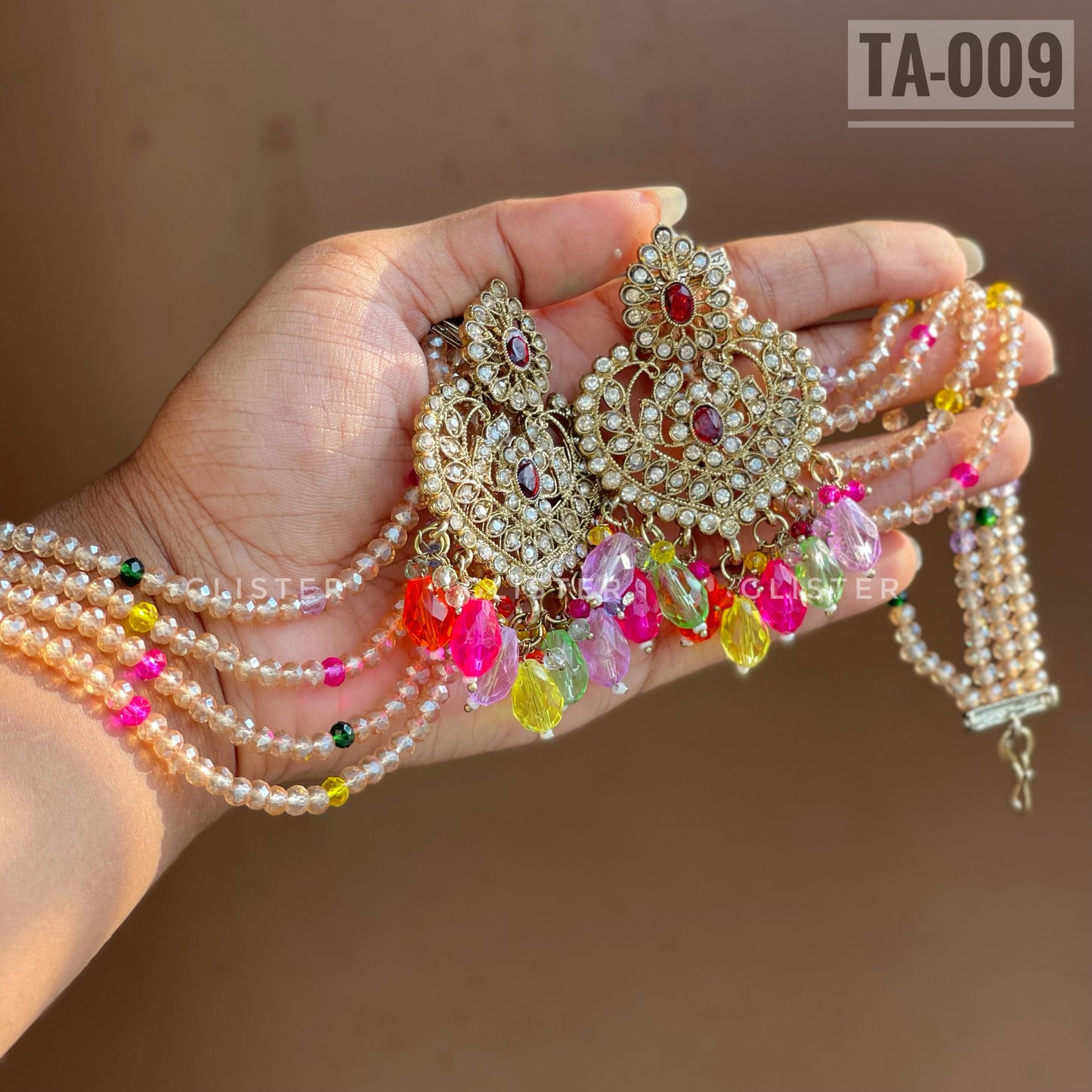 Jhumka with attached Tana ✨ TA-009
