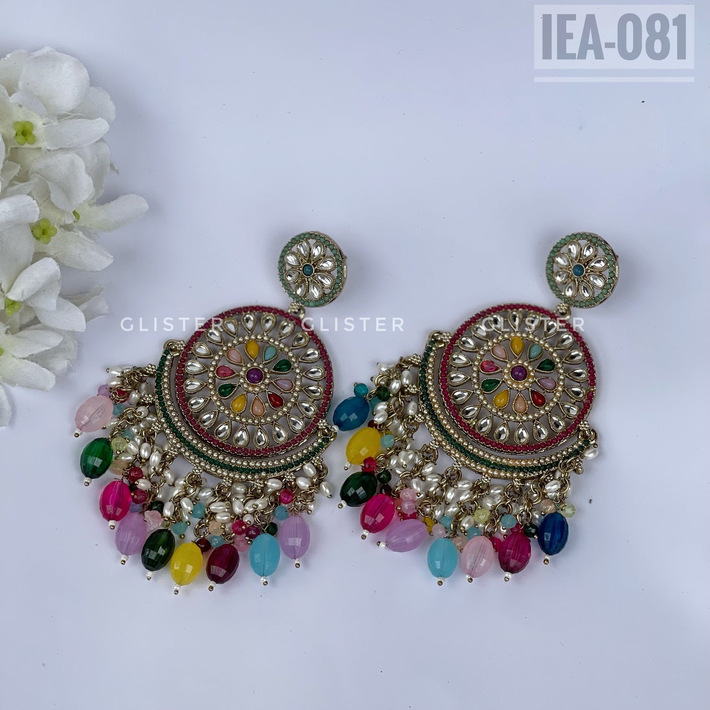 Nayantara Ethnic Earrings ✨  IEA-081