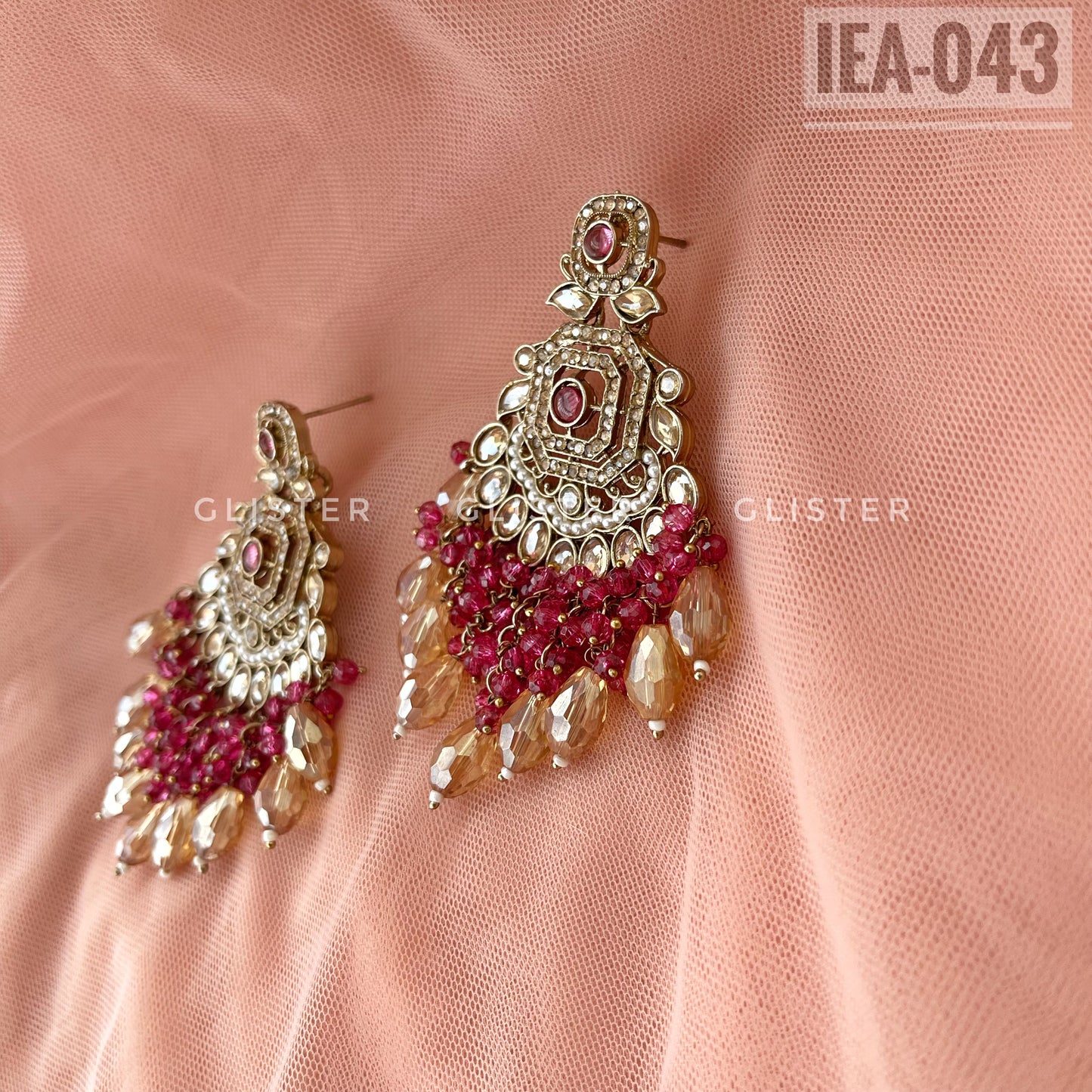Pakistani Inspired Earrings ✨   IEA-043