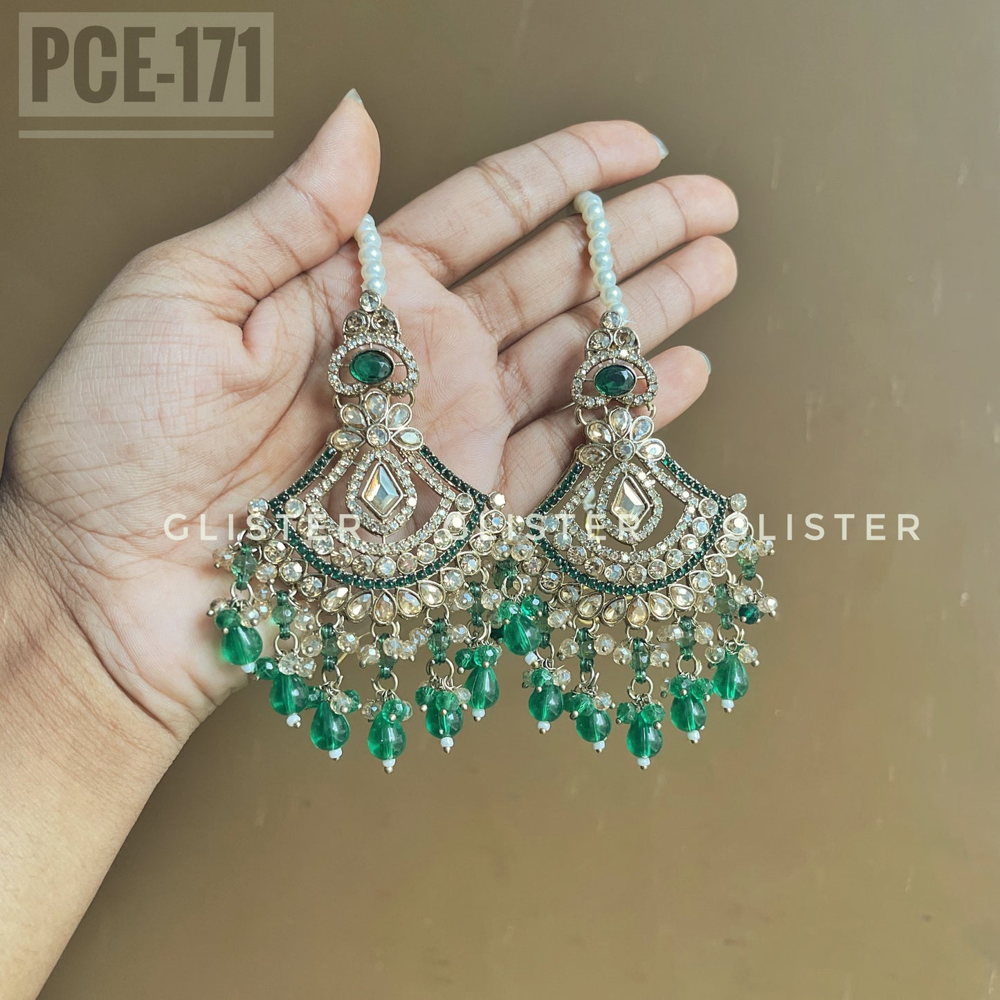 Pakistani Inspired Earrings Set ✨ PCE-171