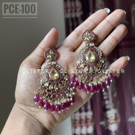 Pakistani Inspired Earrings Set ✨ PCE-100