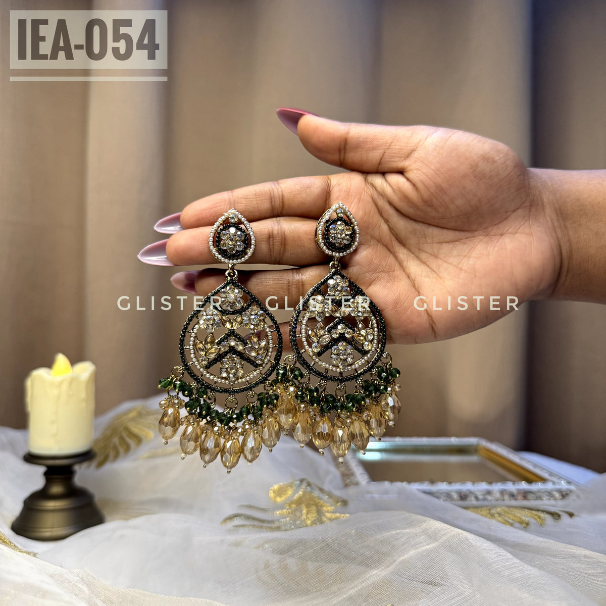 Pakistani Inspired Earrings ✨   IEA-054