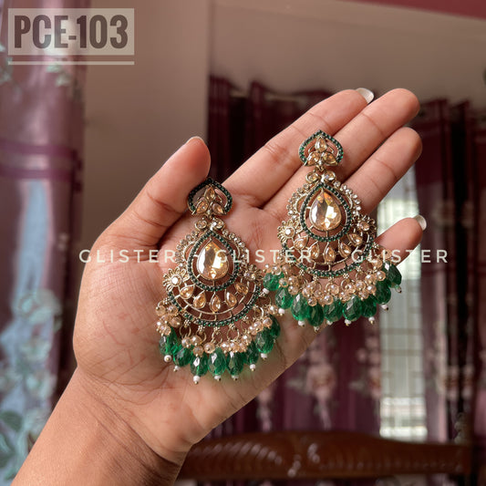 Pakistani Inspired Earrings Set ✨ PCE-103