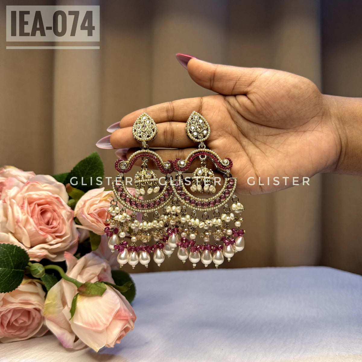 Pakistani Inspired Earrings ✨  IEA-074