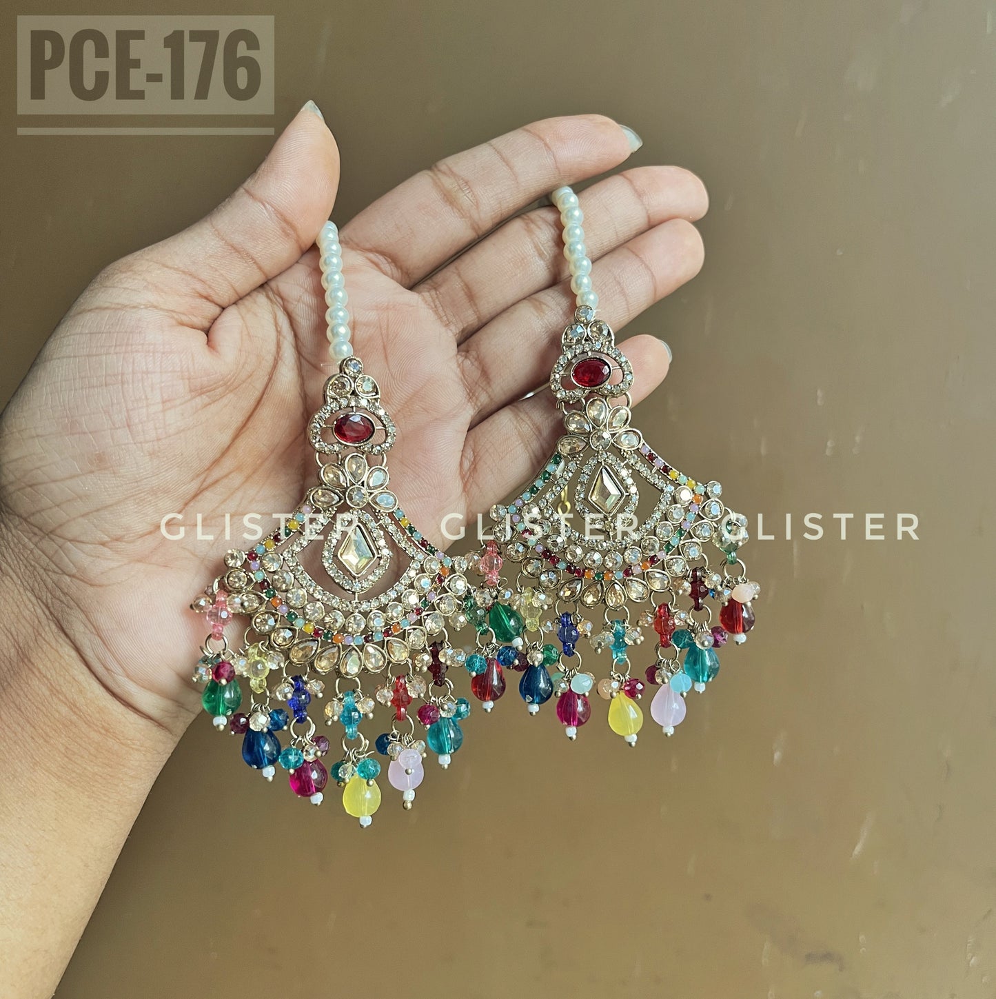 Pakistani Inspired Earrings Set ✨ PCE-176