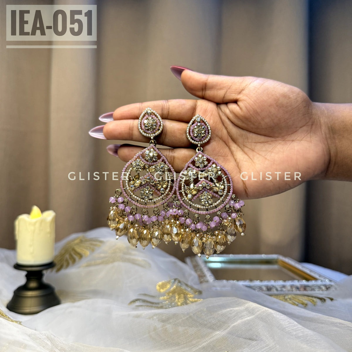 Pakistani Inspired Earrings ✨  IEA-051