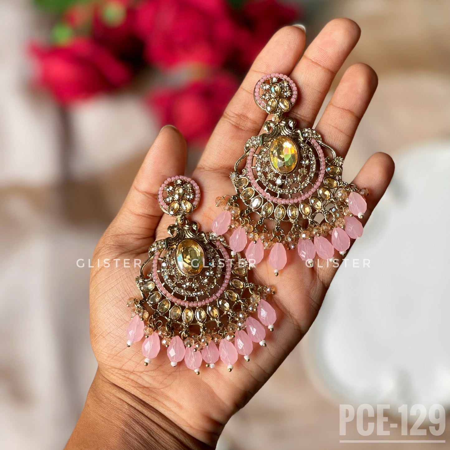 Pakistani Inspired Earrings Set ✨ PCE-129