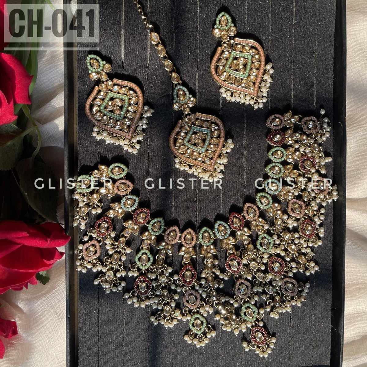 Pakistani Inspired Choker Set ✨ CH-041