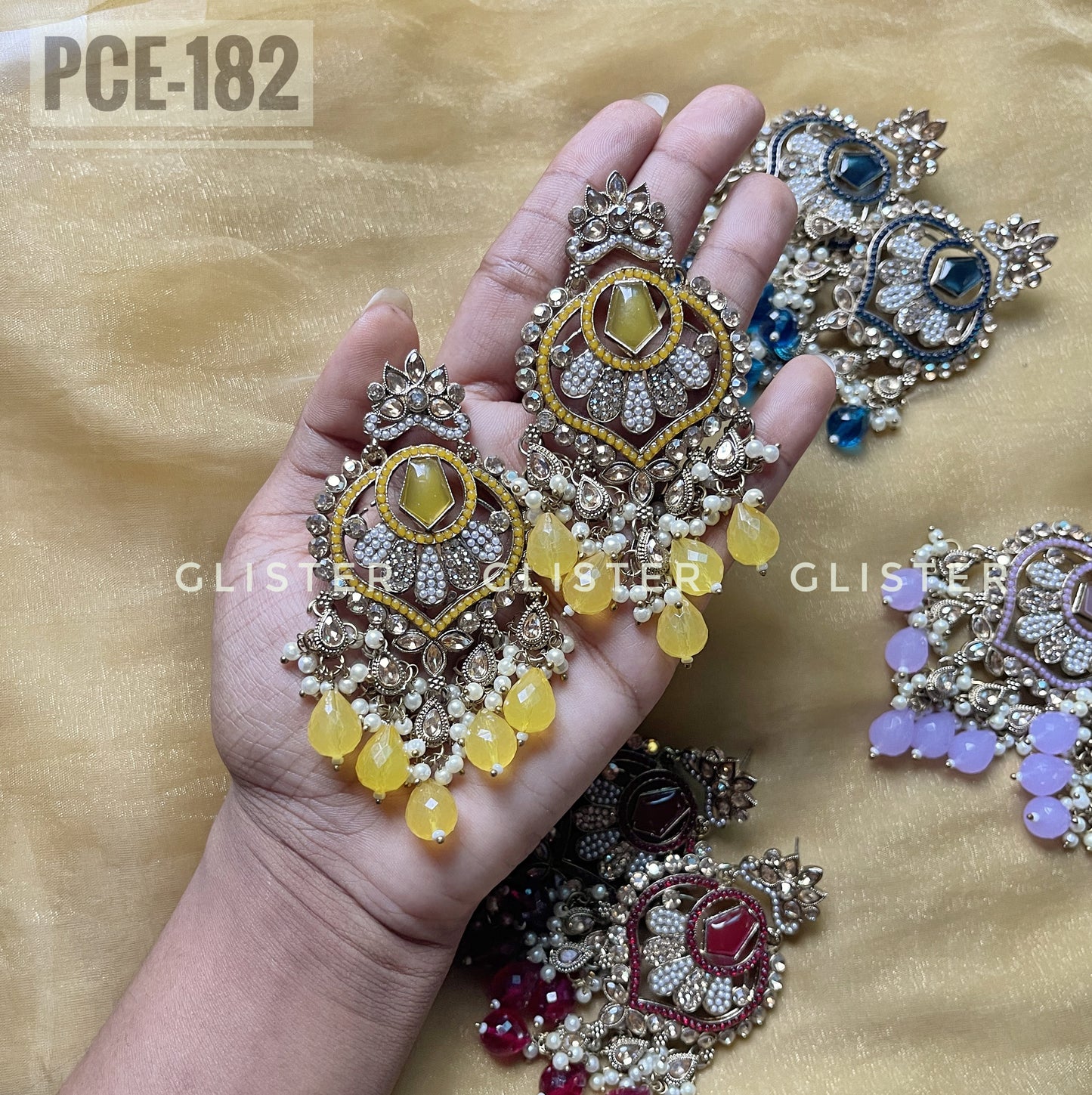 Pakistani Inspired Earrings Set ✨ PCE-182